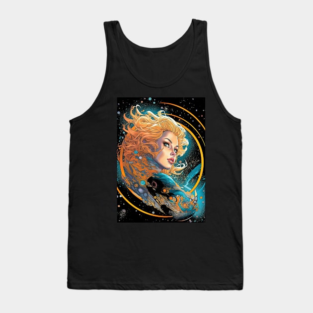 Space huntress Tank Top by obstinator